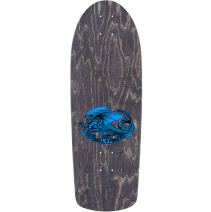Powell Peralta OG Ripper Skateboard Deck Silver Foil 10" top