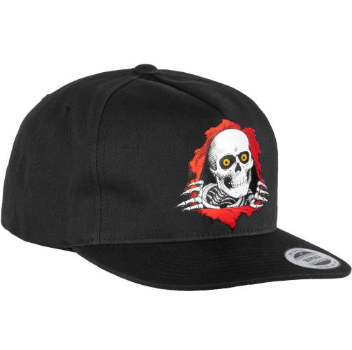 Powell Peralta Ripper 2 Snapback Hat - Black