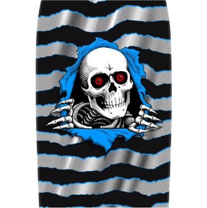 Powell Peralta OG Ripper Skateboard Deck Silver Foil 10" graphic