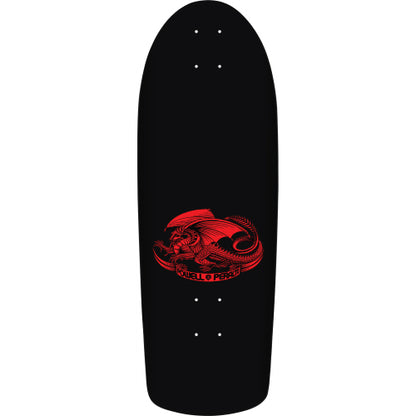 Powell Peralta OG Ripper Checker Reissue Silver Foil/Black Skateboard Deck 10.0" top