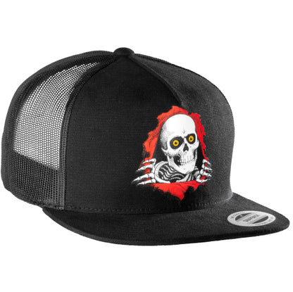 Powell Peralta Ripper Trucker Snapback Hat - Black