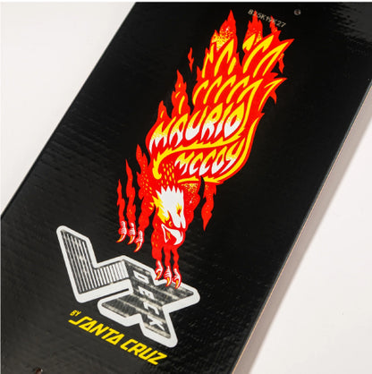 Santa Cruz VX McCoy Ripping Eagle Skateboard Deck 8.25" top graphic