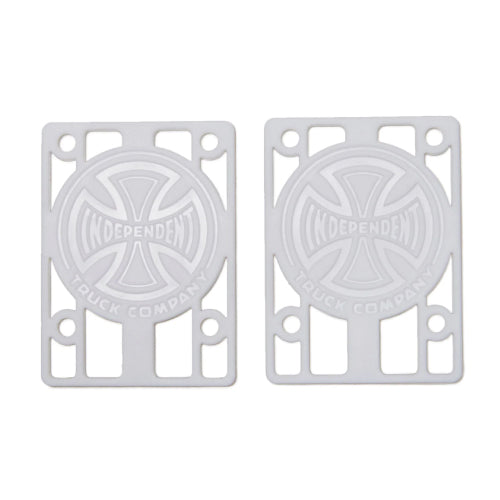 Independent Riser Pads 0.25" (Set of 2) - White