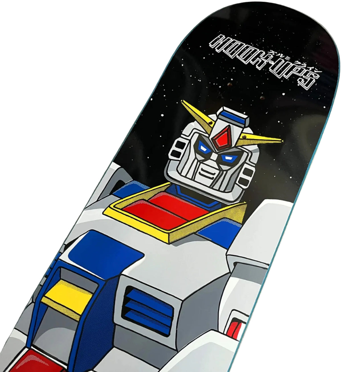 Hook-Ups Robot Skateboard Deck 8"  nose