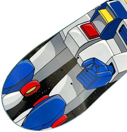 Hook-Ups Robot Skateboard Deck 8" tail