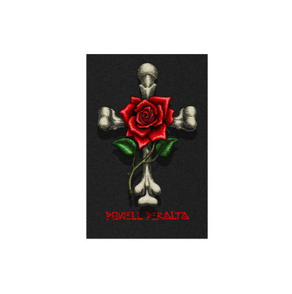 Powell Peralta Rose Cross Griptape 10.5”