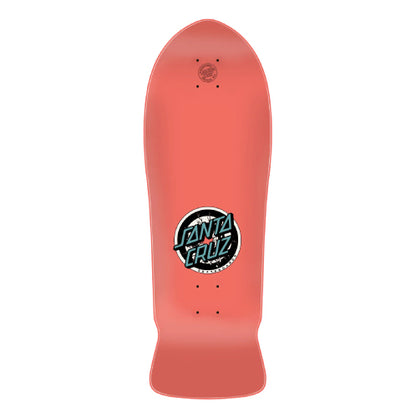 Santa Cruz Roskopp Three Skateboard Deck Safety Orange 10.17"