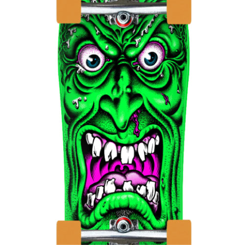 Santa Cruz Roskopp Green Face Cruiser Complete 31" graphic