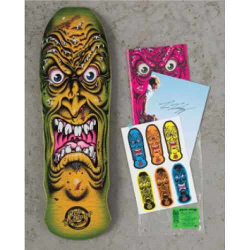 Santa Cruz Roskopp Face Remastered Limited Reissue Skateboard Deck 9.5"
