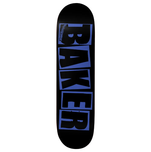 Baker Rowan Danger Blue Brand Logo Skateboard Deck 8.25" full bottom