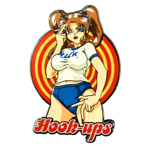 Hook-Ups Sakura Enamel Pin