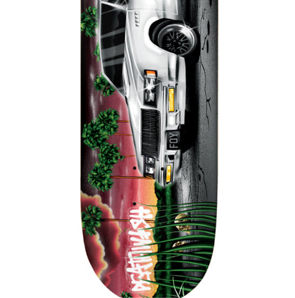 Deathwish Foy Samborgini Twin Skateboard Deck 8.5" graphic