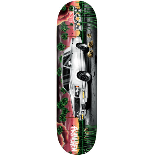 Deathwish Foy Samborgini Twin Skateboard Deck 8.5" full bottom