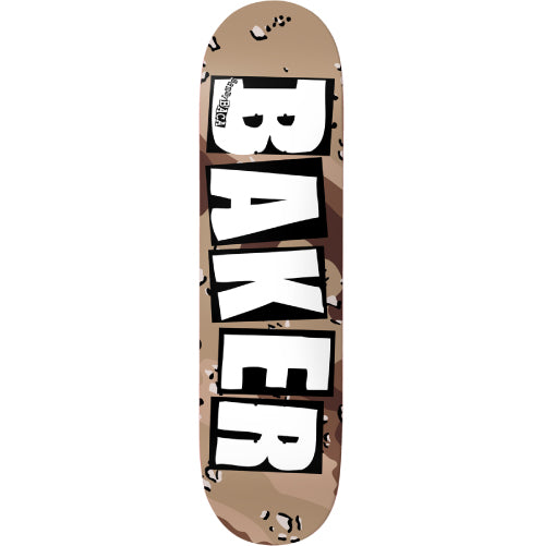 Baker Baca Brand Logo Desert Storm Skateboard Deck 8.475" full