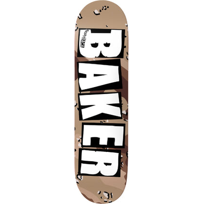 Baker Baca Brand Logo Desert Storm Skateboard Deck 8.475" full