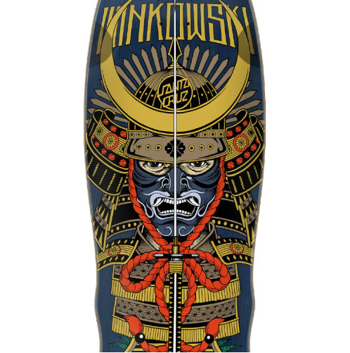 Santa Cruz Winkowski Samurai Shaped Skateboard Deck 10.35" graphic
