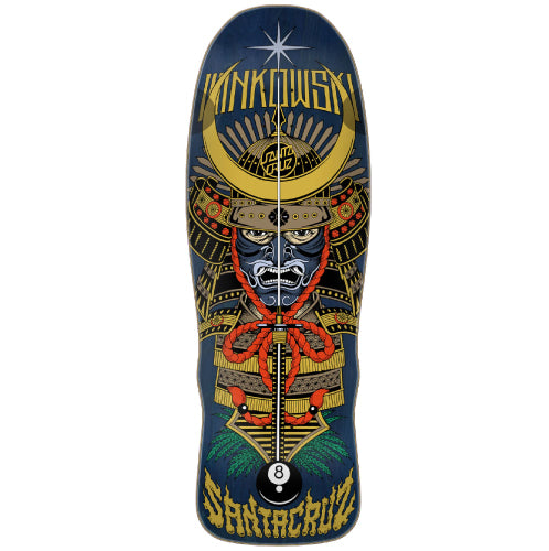 Santa Cruz Winkowski Samurai Shaped Skateboard Deck 10.35" full