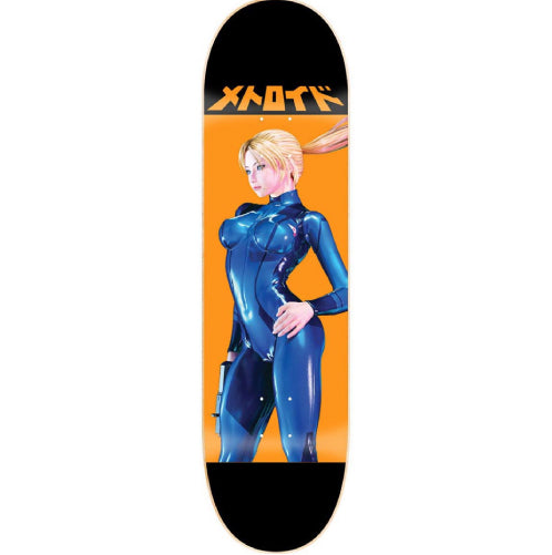Hook-Ups Jeremy Klein Samus Zero Suit Skateboard Deck 8.5"