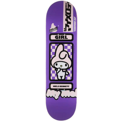 Girl Niels Bennett Pro Sanrio Tokyo Speed Skateboard Deck 8.125"