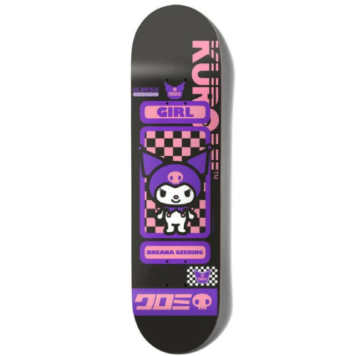 Girl Breana Geering Pro Sanrio Tokyo Speed Skateboard Deck 8.0"