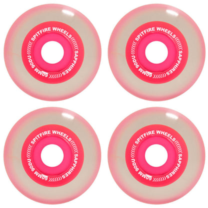 Spitfire Sapphires Conical Full Wheels Pink 60MM 90D