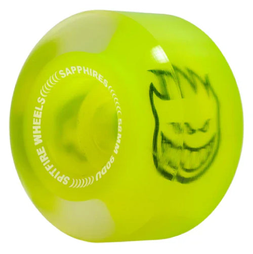 Spitfire Sapphires Conical Full Wheels Neon Yellow 58MM 90D