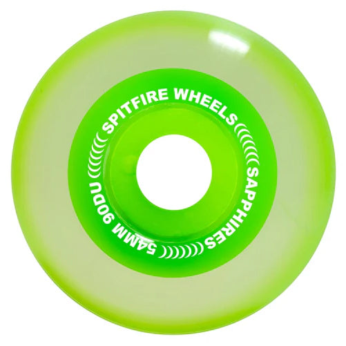 Spitfire Sapphires Conical Full Wheels Neon Green 54MM 90D