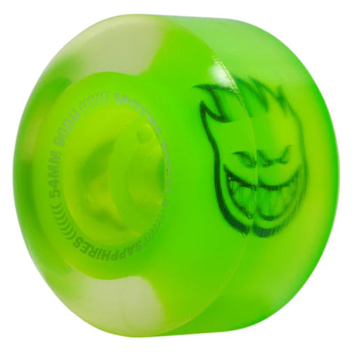 Spitfire Sapphires Conical Full Wheels Neon Green 54MM 90D