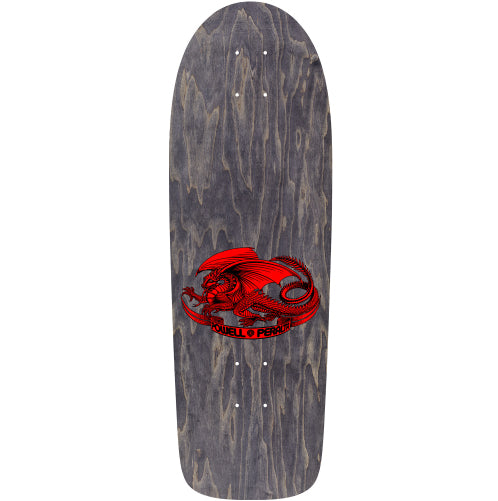 Powell Peralta OG Skull & Sword Skateboard Deck Gold Foil 10.0" top