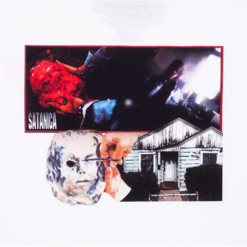 Hockey Satanica Tee - White graphic