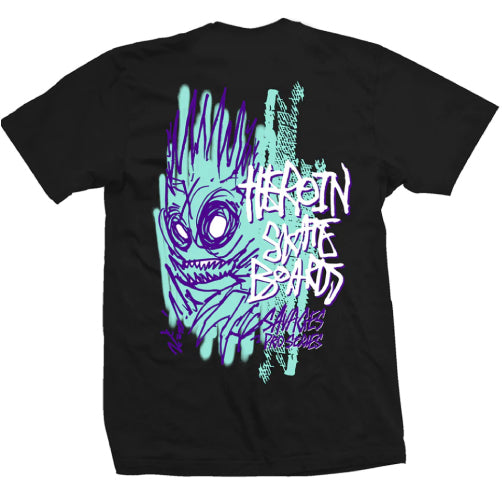 Heroin Savages Tee - Black