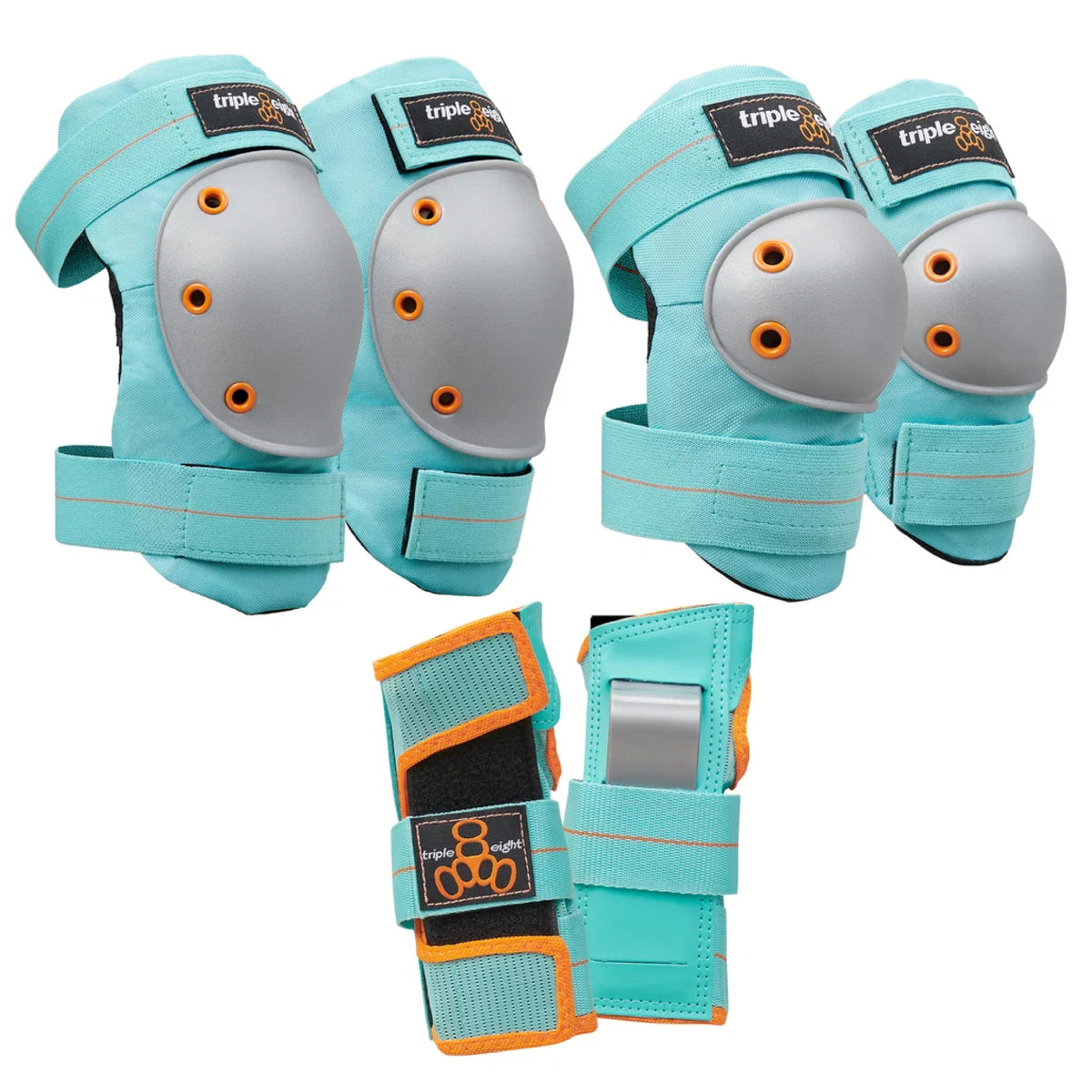 Triple Eight Saver Series 3-Pack Pad Set mint set