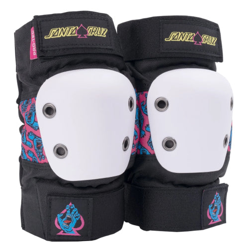 Pro-Tec Street 3-Pack Open Back Knee/Elbow/Wrist Pad Set Santa Cruz  elbow pair