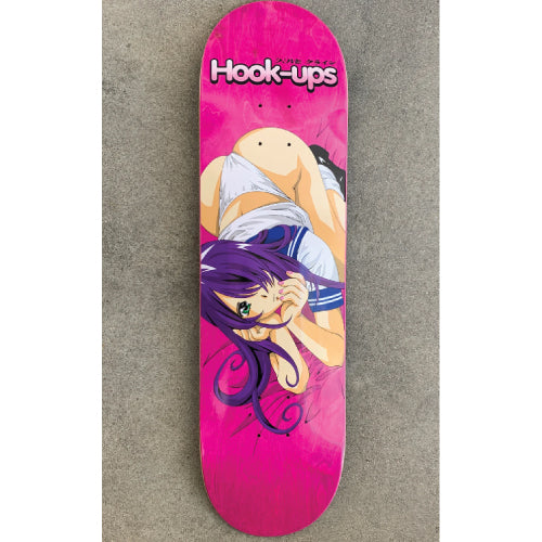 Hook-Ups School Girl Mika Skateboard Deck 8.5"