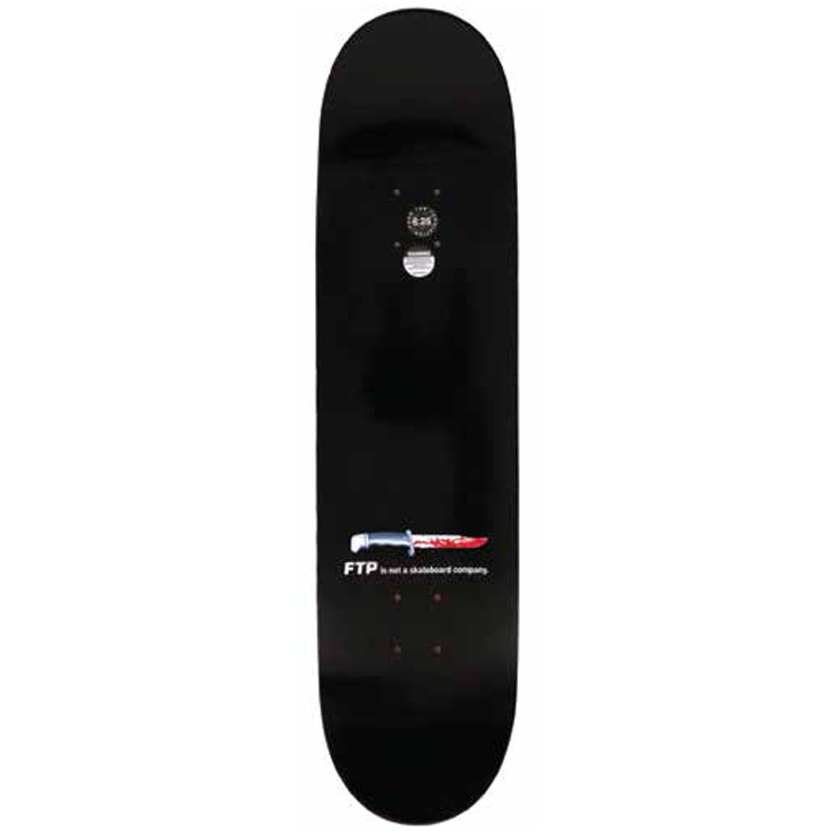 FTP Scream Logo Skateboard Deck 8.5" top