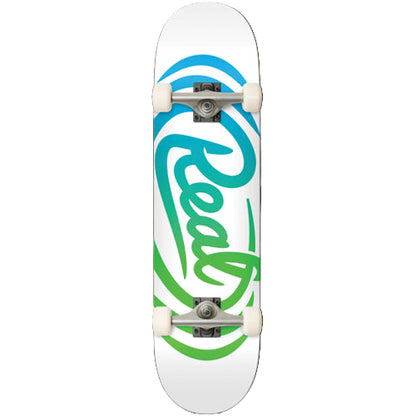 Real Script Oval Complete Skateboard 8.25" graphic