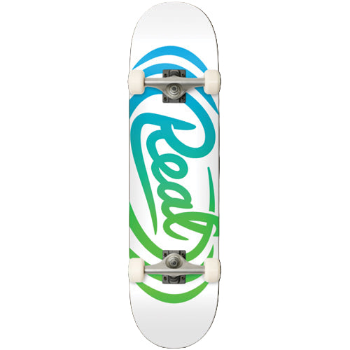 Real Script Oval Complete Skateboard 8.25" graphic