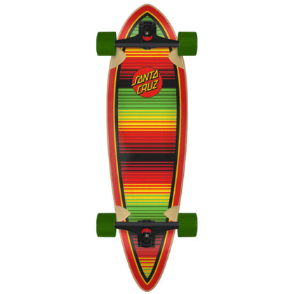 Santa Cruz Serape Dot Pintail Cruiser Complete 33.0" full