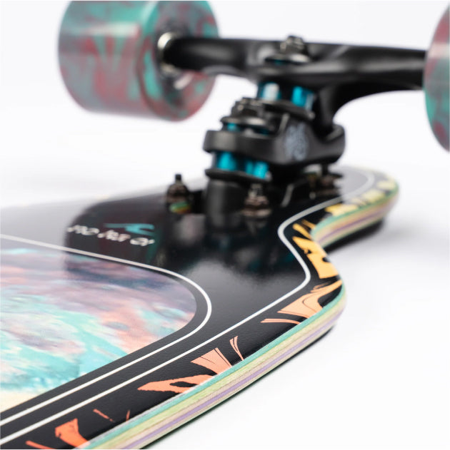Sector 9 Fractal Shave Ice Sidewinder Longboard Complete 36" nose