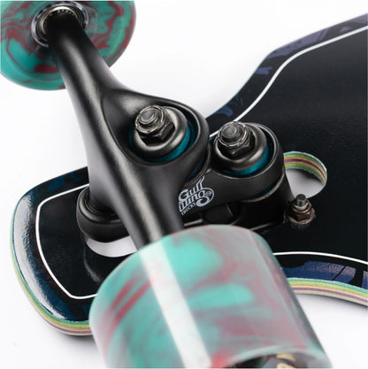 Sector 9 Fractal Shave Ice Sidewinder Longboard Complete 36" rear gullwing sidewinder truck