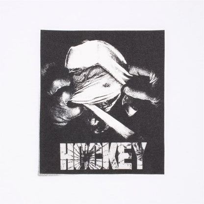 Hockey Shed Tee - White graphic