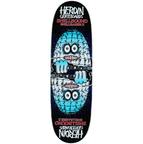Heroin Shellbound Skateboard Deck 9.5"