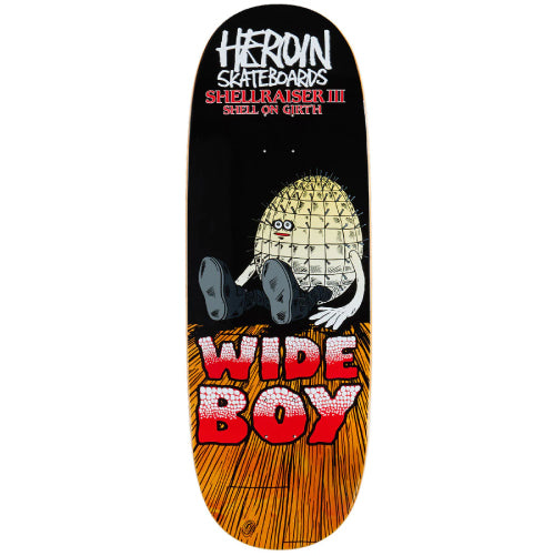 Heroin Shellraiser 3 Skateboard Deck 10.75