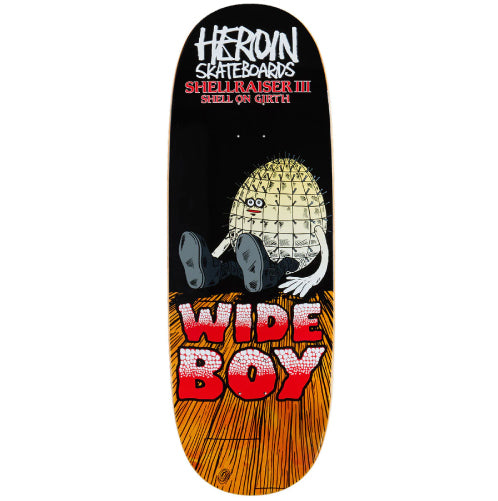 Heroin Shellraiser 3 Skateboard Deck 10.75"