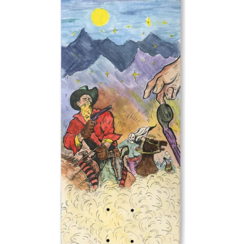 Deathwish Ellington Six Shooter Skateboard Deck 8.5"