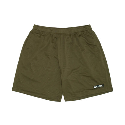 GX1000 Mesh Shorts - Olive front