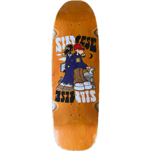 New Deal Siamese Skateboard Deck 9.62"