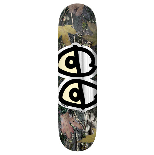 Krooked Team Eyes Camo Skateboard Deck 8.5" full bottom