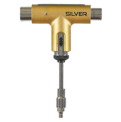 Silver Premium Skateboard Tool - Gold/Silver
