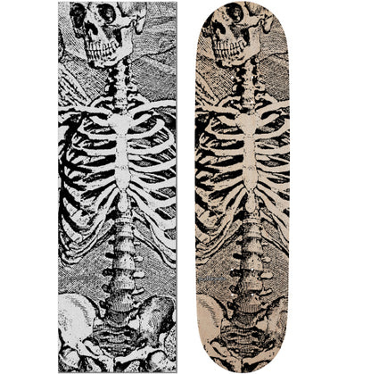 Powell Peralta Skull & Sword Skeleton Clear Griptape 10.5”